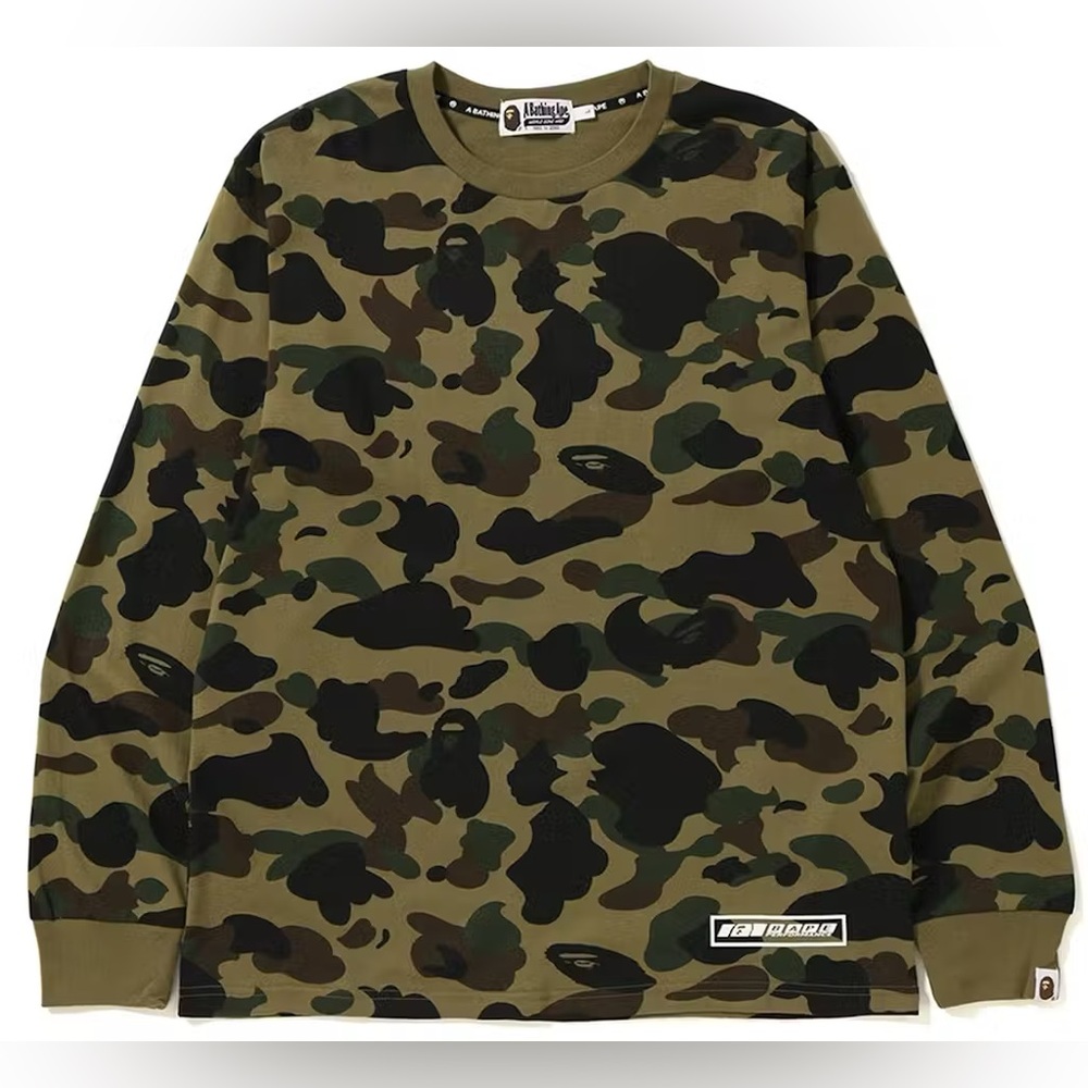Bathing Ape Camo Long Sleeve